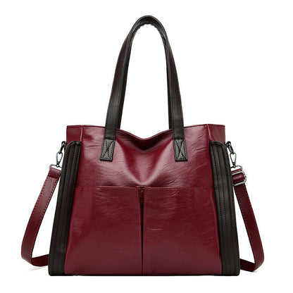 Women's Large Capacity Soft Leather Fashion Bags