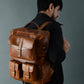 Tan Portland Laptop Backpack