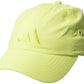 adidas Womens Influencer 3 Relaxed Strapback Adjustable Fit Hat Pulse Lime Green One Size