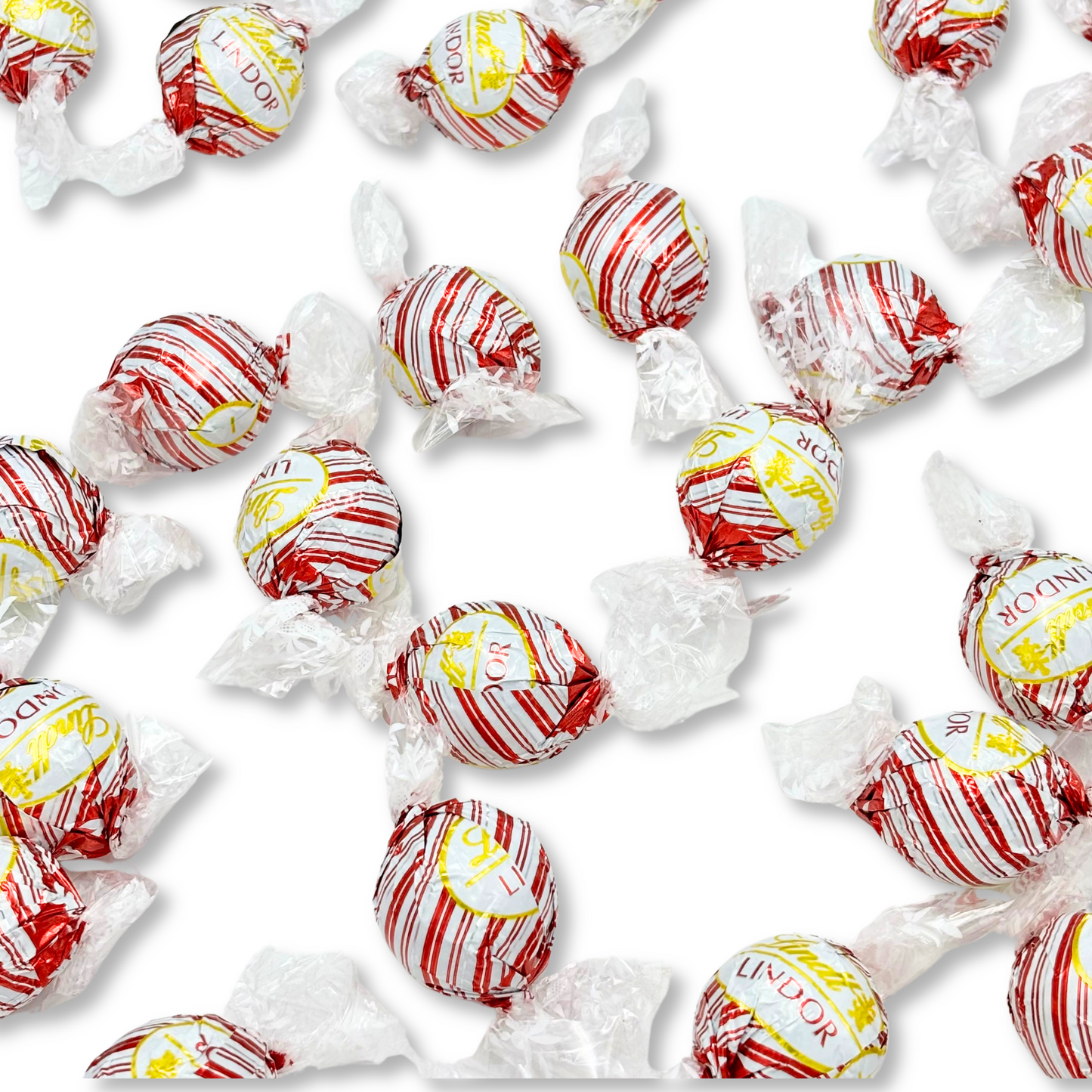 Bombones Lindt LINDOR de chocolate blanco con menta – Bolsa de valor a granel