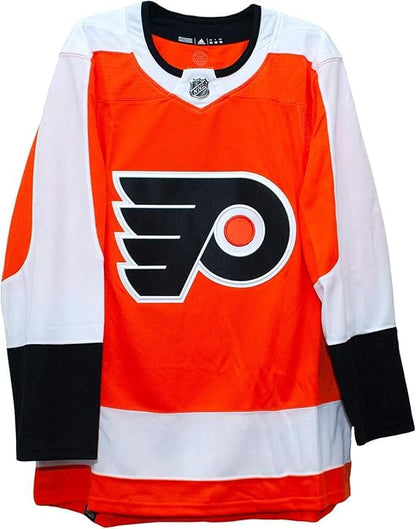 Camiseta adidas Philadelphia Flyers Primegreen Authentic Home para hombre (Talla EE. UU. Alfa pequeña regular regular naranja)