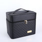 Plaid Portable Convenient Large Multifunctional Storage Cosmetic Bags
