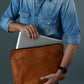 Zento Laptop Sleeve - Tan Brown