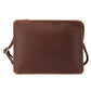 Men's Horizontal Crazy Horse Leather Envelope Business Men's Shoulder Bags