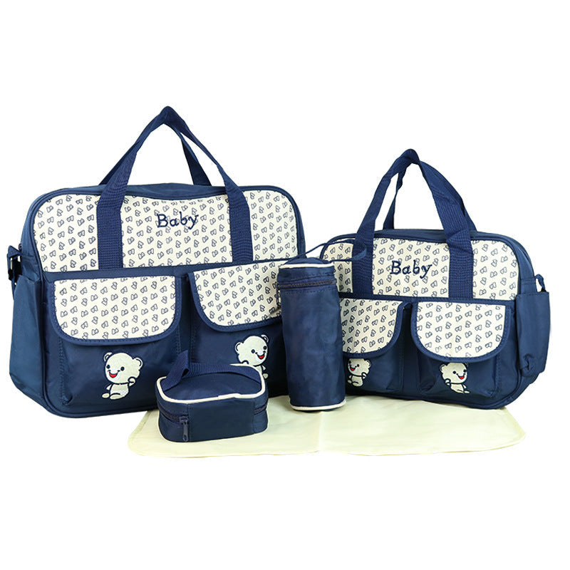 Mummy Large Capacity Faille Fabric Cute Bags