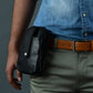 Jet-Set Organizer: Leather Phone Pouch
