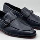 C Collection Deerskin Loafer - Navy