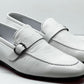 C Collection Deerskin Loafer - White
