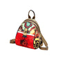 Women's Trendy Korean Style Oxford Cloth Printed Backpacks