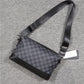 Men's Unisex Trend Clutch Fashion Plaid For Bags