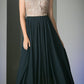 Cinderella Divine 1965 Sleeveless Dress V-Neck Embroidered Bodice