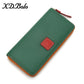Women's Long Zipper Soft Cowhide Clutch Ladies Wallets