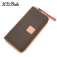 Women's Long Zipper Soft Cowhide Clutch Ladies Wallets