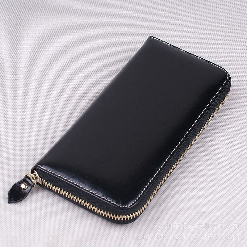 Women's & Men's Clutch Vintage First Layer Cowhide Fashion Multiple Slots Card Holder