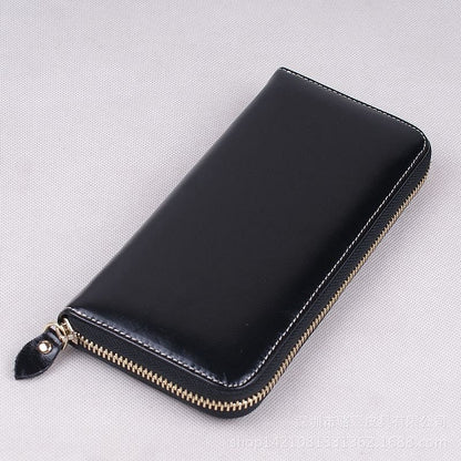 Women's & Men's Clutch Vintage First Layer Cowhide Fashion Multiple Slots Card Holder