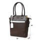 Chestnut Charm Brown Leather Tote