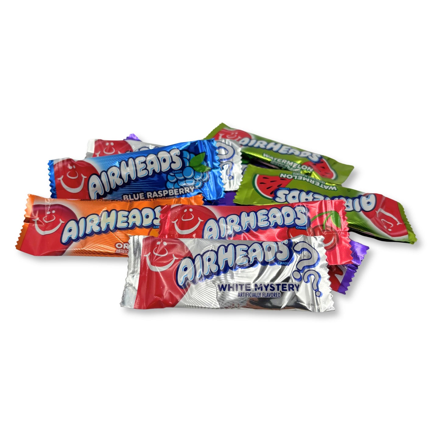 Caramelos Airheads Mini Bars – Sabores Surtidos – Bolsa de Valor a Granel