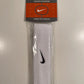 Nike Swoosh Headband, AC0003 101, White With Black Swoosh Logo