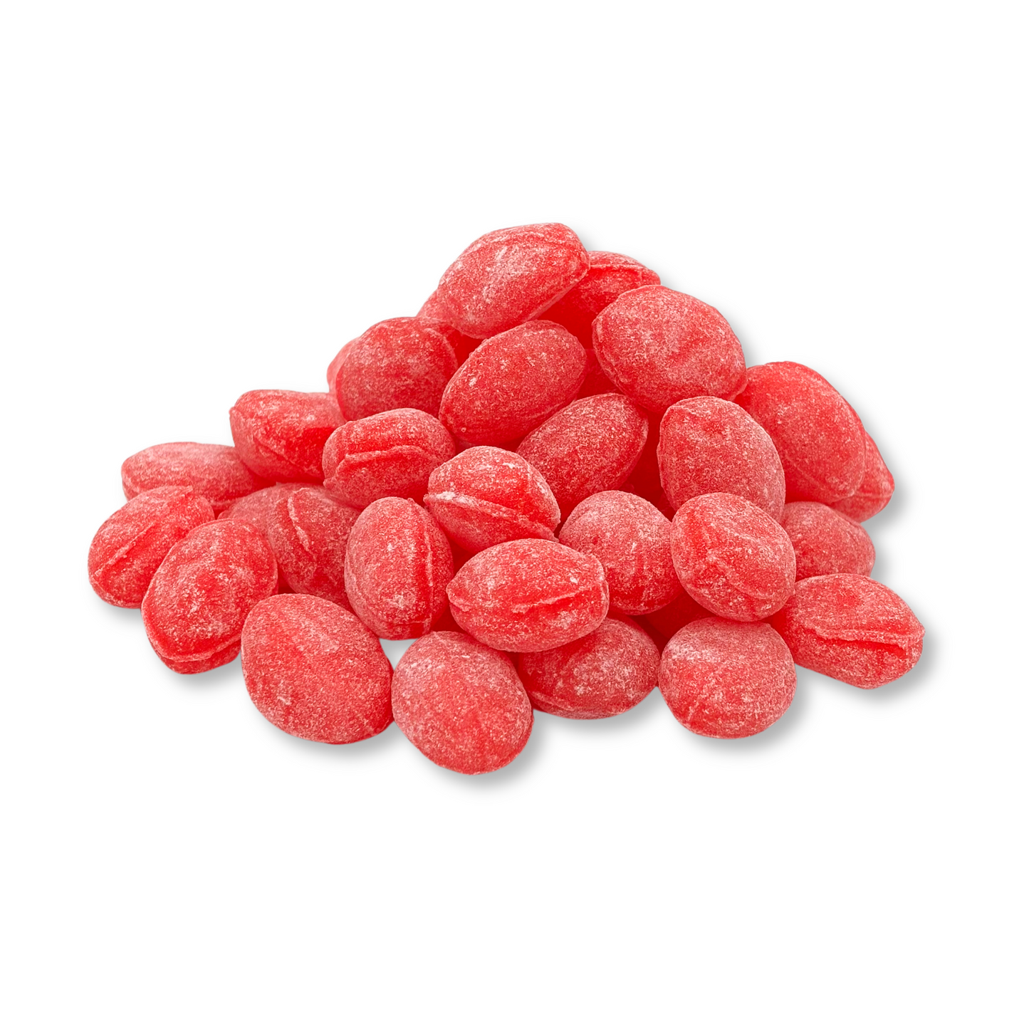 Caramelos duros Claeys Wild Cherry Sanded Drops – Bolsa a granel con valor añadido