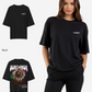 G West Womens Oversized Sunflower Life Style T Shirt