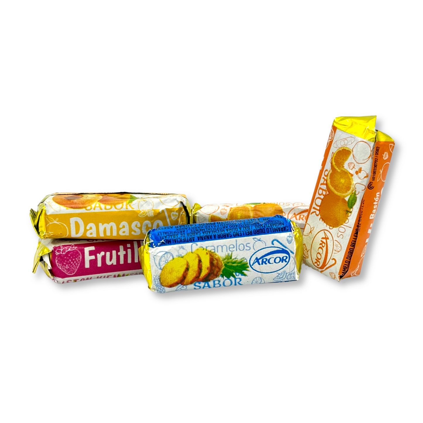 Arcor Viena Rellenos de Fruta – Caramelos Duros – Bolsa de Valor a Granel
