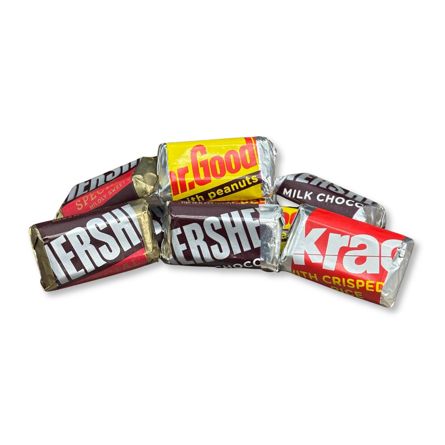 Surtido de Miniaturas Hershey's – Barras de Chocolate – Bolsa de Valor a Granel