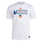 adidas Mens Short Sleeve Pre-Game T-Shirt White/Fc Cincinnati Medium