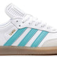 Adidas Samba Inter Miami Shoes (White Mint Pink 9)