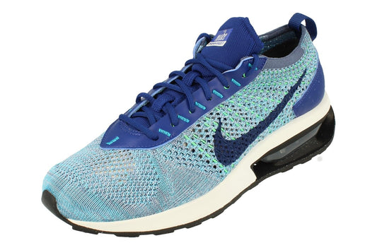 Zapatillas de running Nike Air Max Flyknit Racer para hombre FD2765 (UK 6 US 7 EU 40 azul real 400)