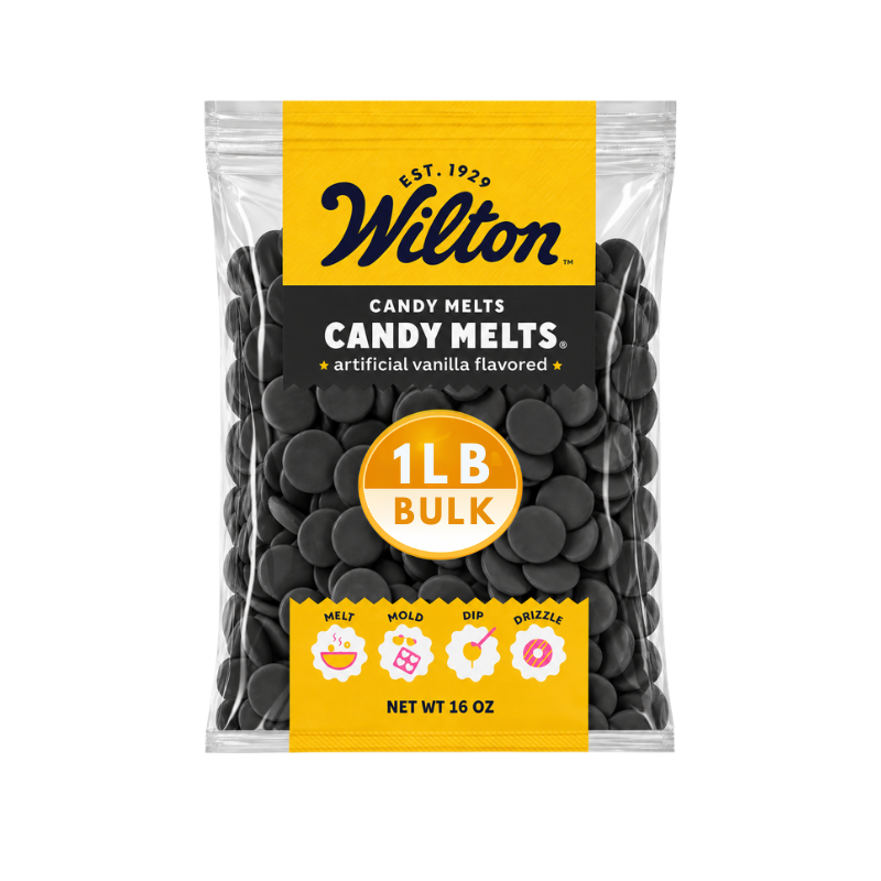 Wilton Black Confectionery Melting Wafers – Bulk Value Bag