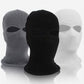 2 Holes Full Face Cover Hood Knitted Balaclava Face Mask