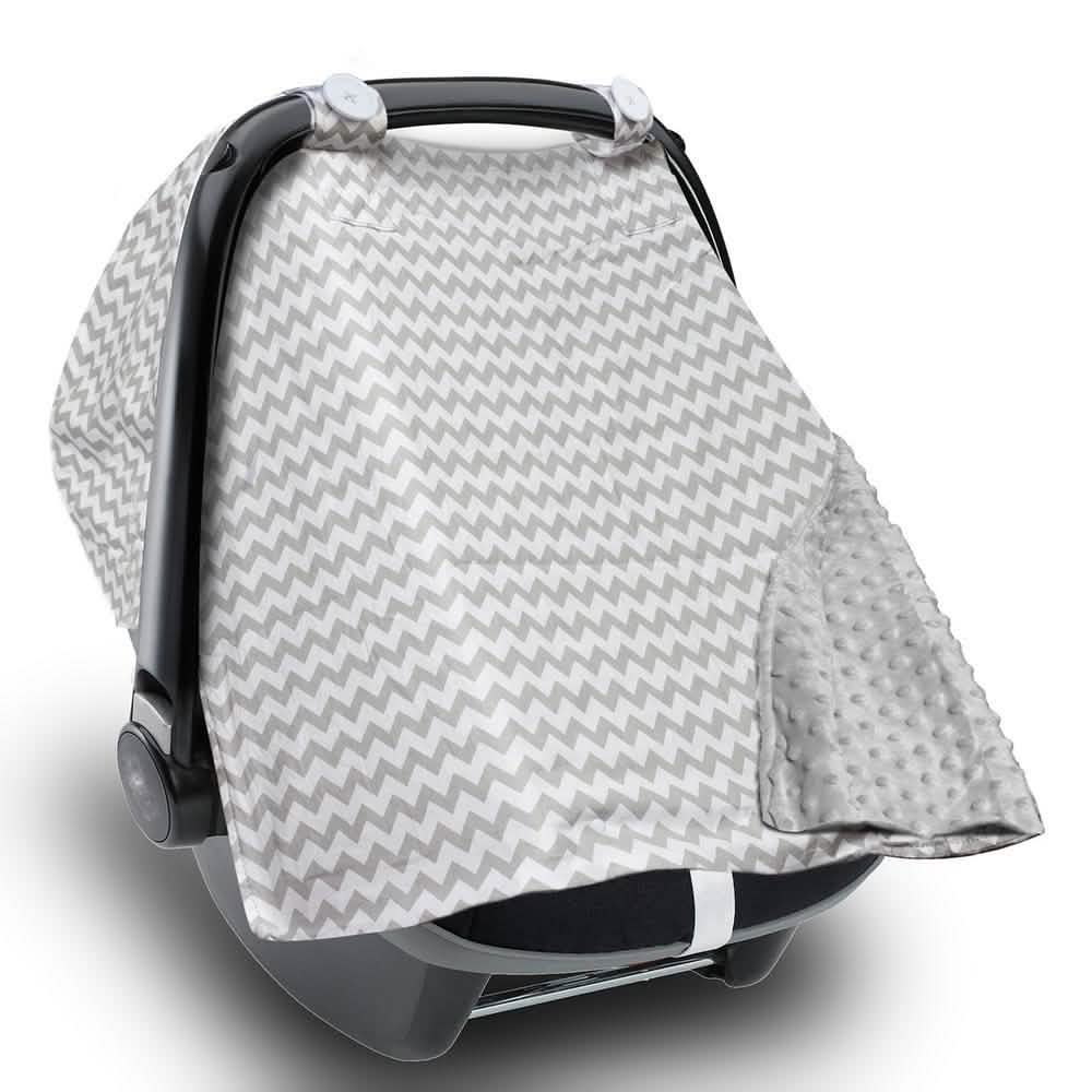 Manta de bebé 2 en 1, cubierta para asiento de coche y manta de lactancia