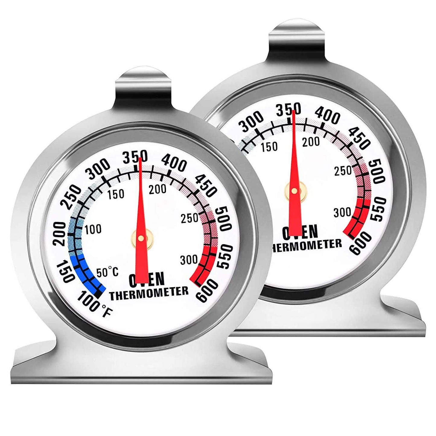 Paquete de 2: Termómetros para Horno de 100-600°F