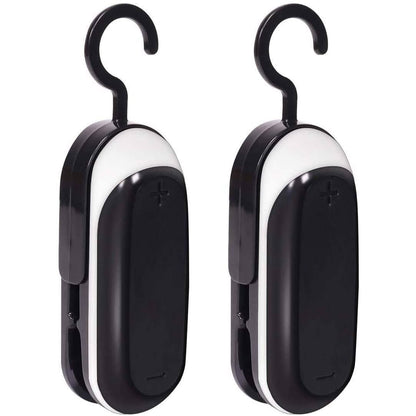 Paquete de 2: sellador de bolsas mini Mempedont, sellador térmico para bolsas de plástico