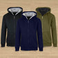 2-Pack: Men's Heavyweight Sherpa Fleece-Lined Zip Hoodie