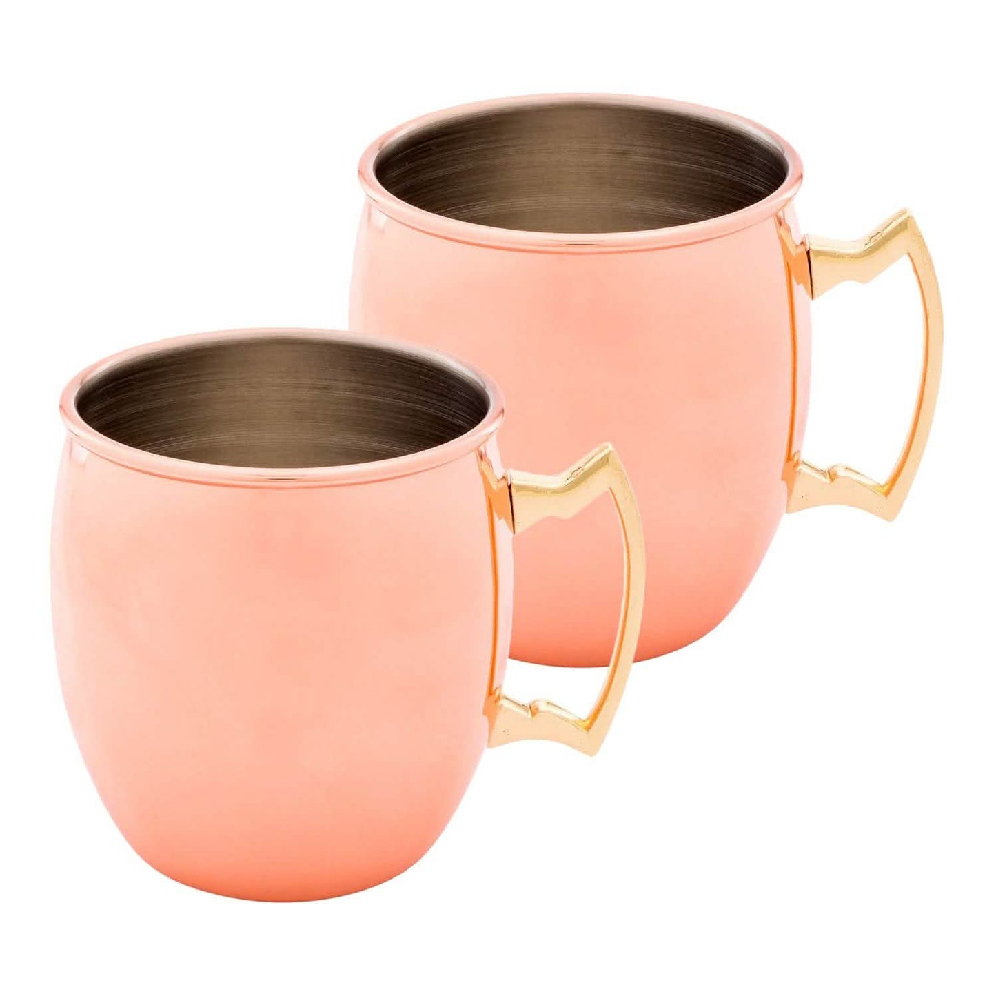 Paquete de 2: Taza de cobre Moscow Mule