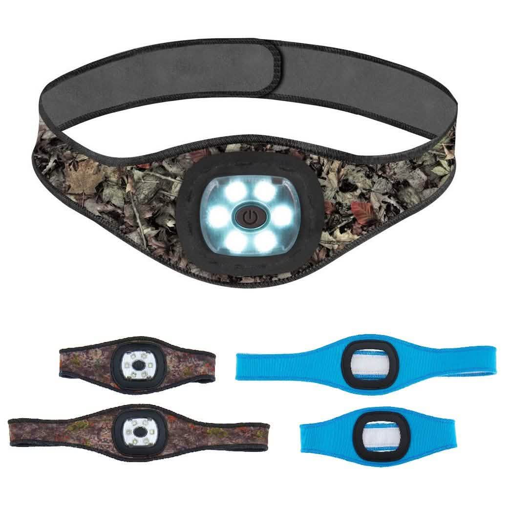 Paquete de 2: Luces LED recargables ultrabrillantes de diadema con brazaletes Stanley