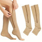 2-Pairs: Women's Open Toe Sports Compression Socks