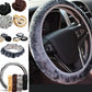 2-Piece: Car Steering Wheel Cover