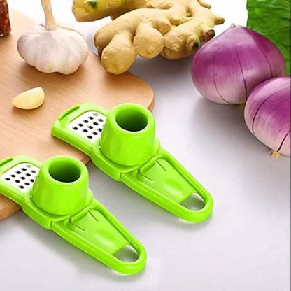 2 Piezas: Cortador de Verduras y Ajo