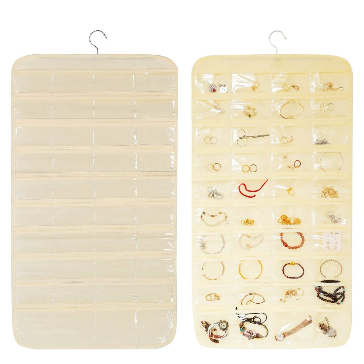 Juego de 2: Organizador de joyas colgante