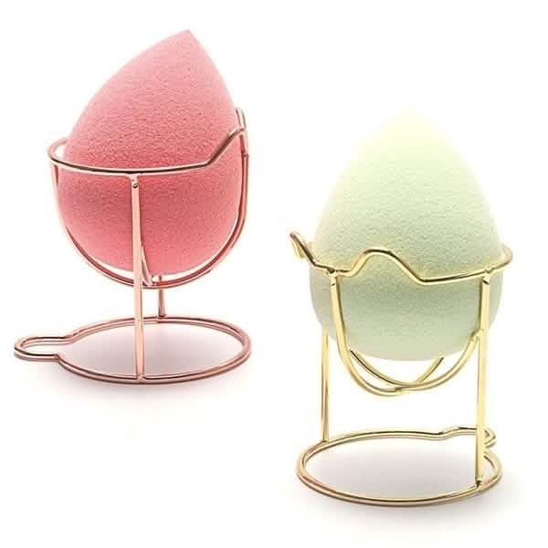2 piezas: Soporte para esponjas de maquillaje