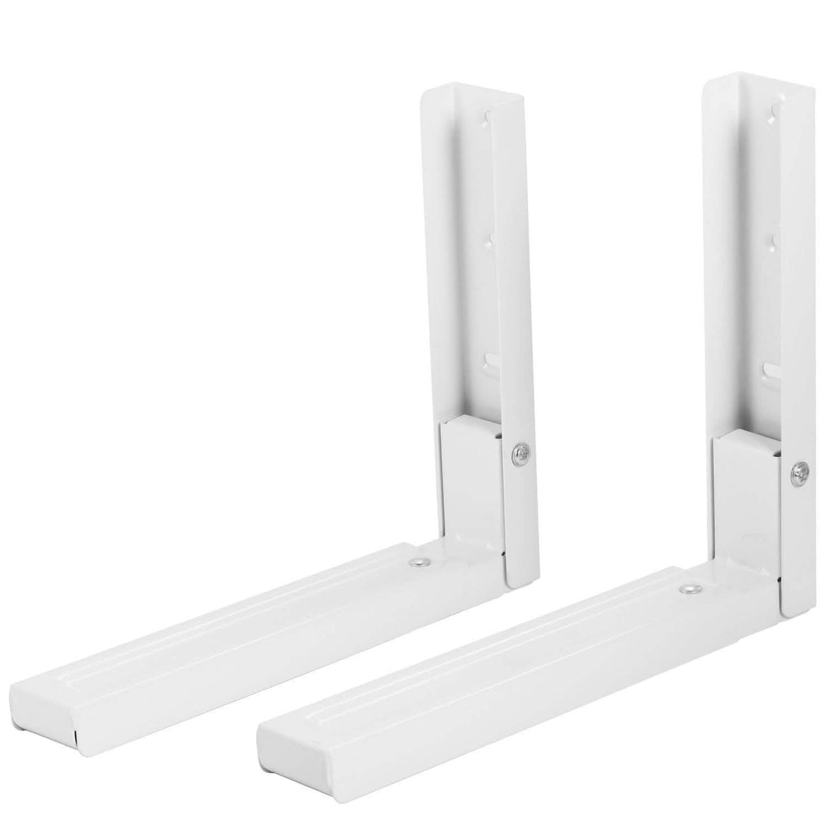 Juego de 2: Soportes de microondas ajustables de montaje en pared