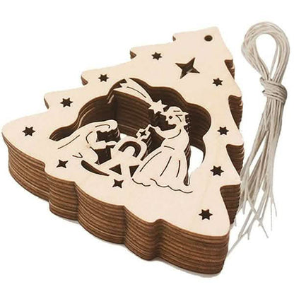 Paquete de 20: Colgante Decorativo Navideño