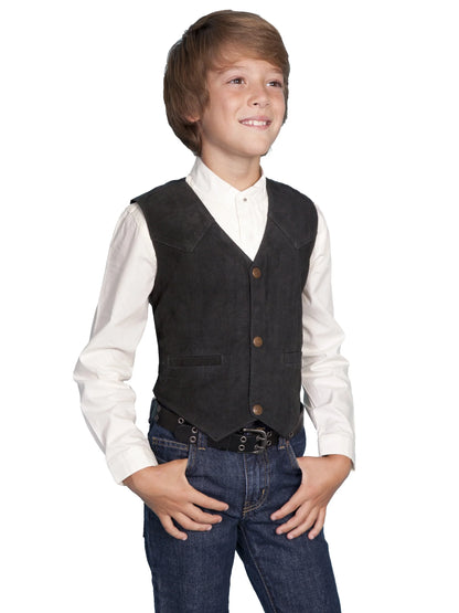 Scully Colt (2002 Boar Suede) – Chaleco para niños