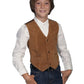 Scully Colt (2002 Boar Suede) – Chaleco para niños
