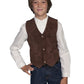 Scully Colt (2002 Boar Suede) – Chaleco para niños