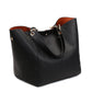 Women's Fashionable Large Capacity Magnetic Snap Shoulder Bags