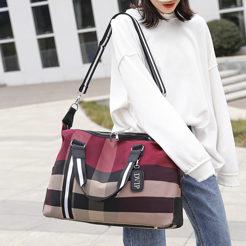 Women's Short Distance Hand Hanging Duffel Korean Style Bags