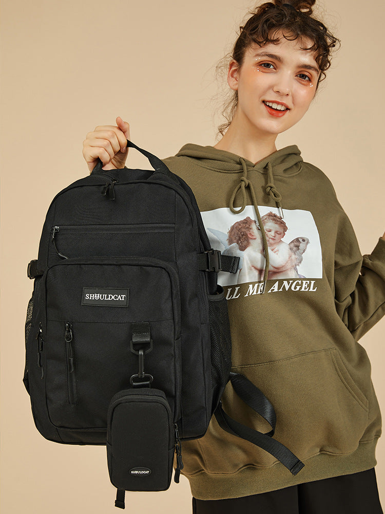 Comfortable Large Capacity Simple College Class Backpacks
